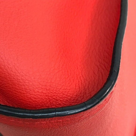 LOEWE Hammock small Shoulder Bag Hand Bag Leather Red/GoldHardware - Picture 7 of 11